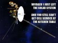 Voyager 1 Leaves Solar System No Cell Service