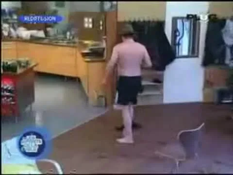 Guy Walks Through Office With Flip Flops Glued to Floor