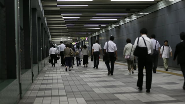 Airport Crowd Becomes Hilarious Live Wallpaper