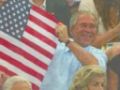 George Bush Olympics Flag