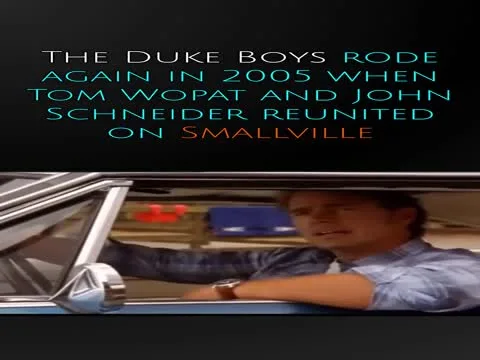 Dukes of Hazzard Stars Reunite on Smallville