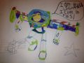 Funny Kids Buzz Lightyear Drawing