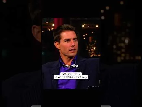 Tom Cruise and Letterman Interview from 2004