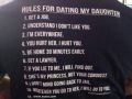 Rules for Dating my Daughter