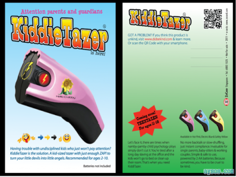 Kiddie Tazer available now