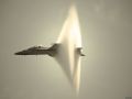 F-18 Fighter Jet Breaking the Sound Barrier