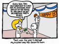 Suprise birthday party funny comic