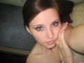 Hot wife with big eyes and puffy red soft lips