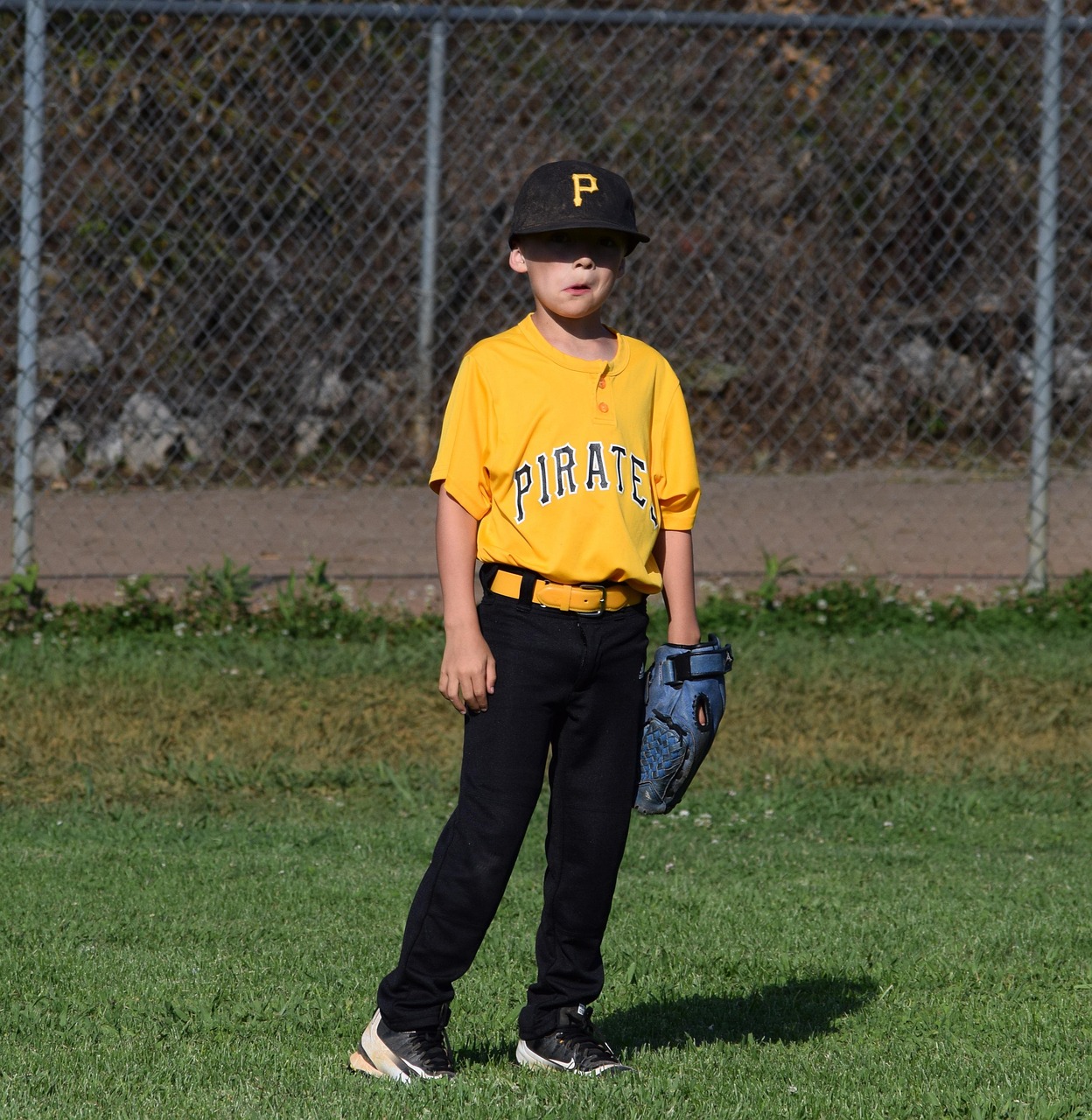 Little League Right Fielder Masters Art of Boredom