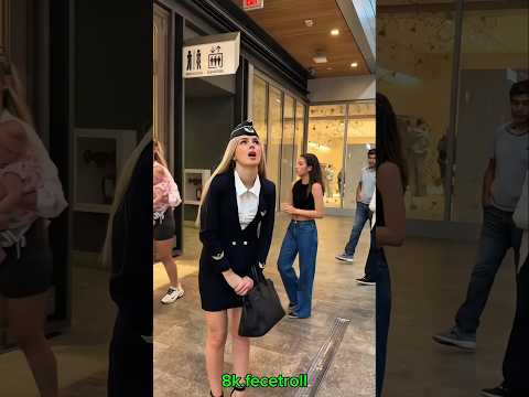 Girl Demonstrates Public Relations Via Strategic Hair Flip