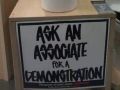 Ask for a toilet Demonstration