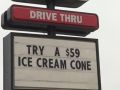 Burger King Ice Cream Cone at $59