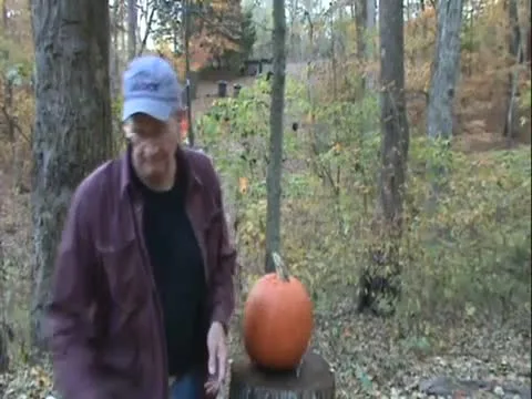Gun Pumpkin Carving