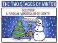 Funny Two Stages of Winter