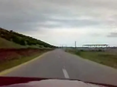 Video from inside Car Crash