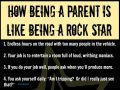 Being a Parent Like a Rock Star