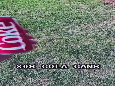 Tab Sugar Free Cola Can from the 80s