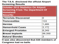 TSA Airport Screening Results