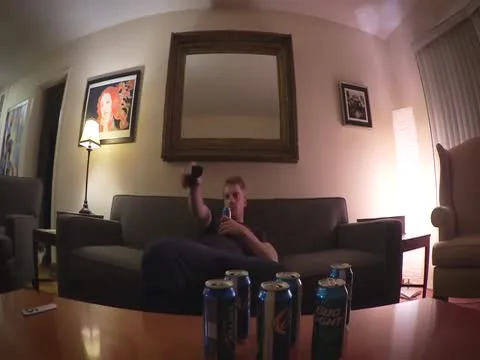 Guy and Girls Drinking Alone Style