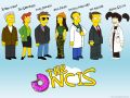 NCIS cast The Simpsons style