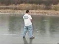 Peeing on the Ice Funny Video