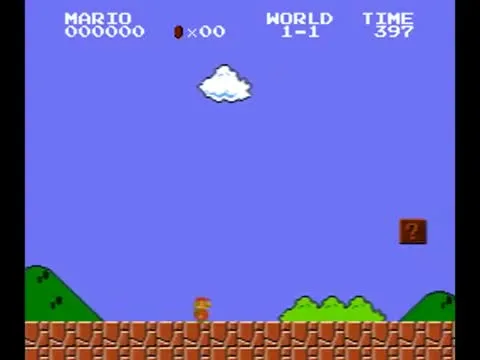 Updated Nintendo Mario Video Game