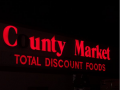 County Market food FAIL sign