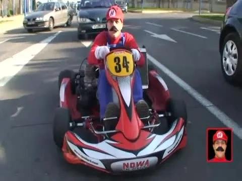 Funny Mario Kart Spoof Video