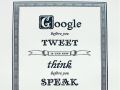 Google before you speak Tweet