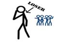 Loser Stick Figures