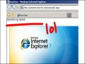 Internet Explorer Failed