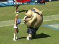 NFL Mascot Eats Cheerleader
