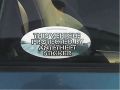Funny anti-theft car sticker