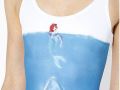 Funny Little Mermaid womens bathing suit
