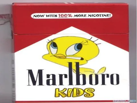 Marlboro kids cigarettes box