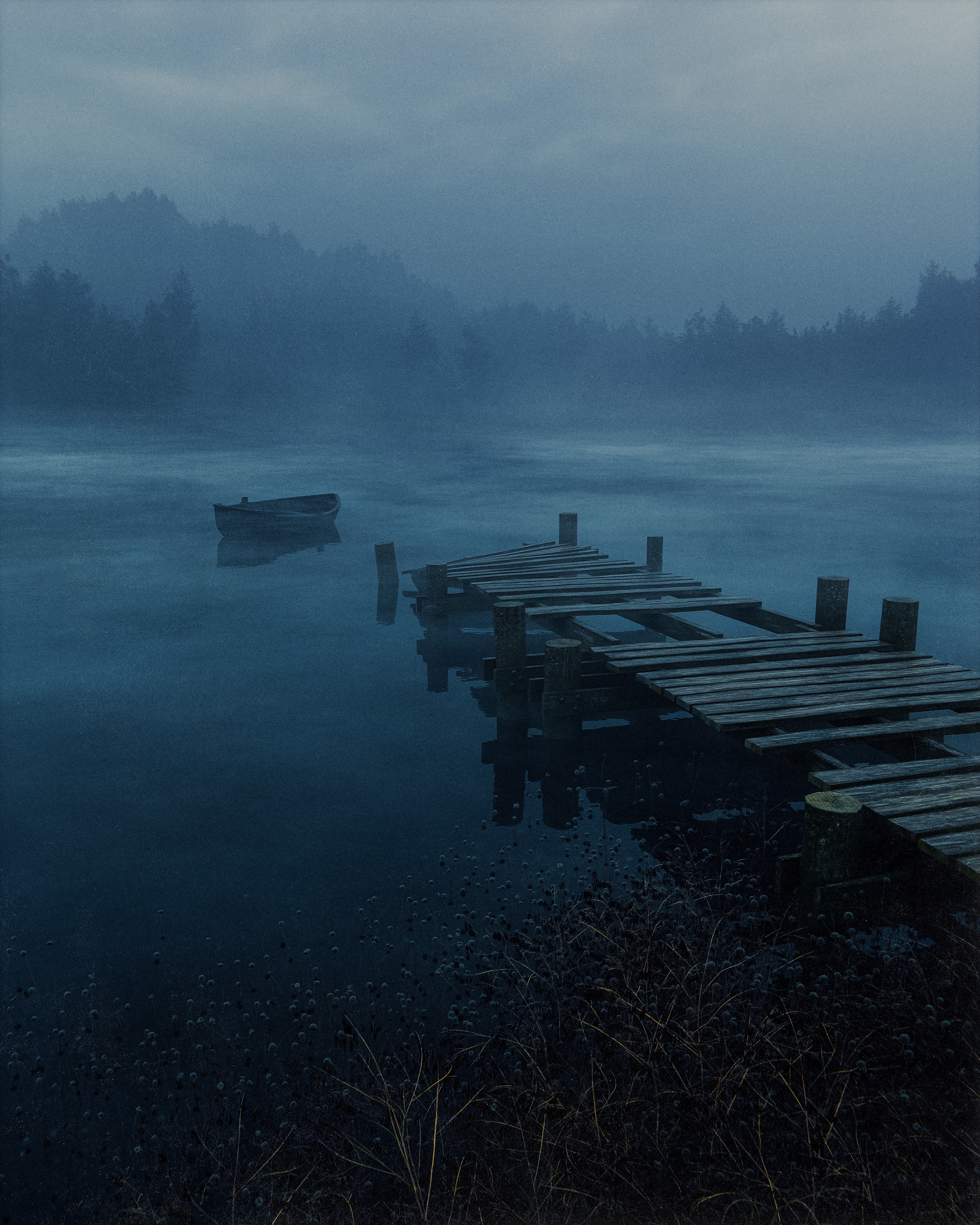Blue Silence Makes Everything Weirdly Peaceful