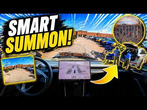 Tesla Smart Summon Gets a Real Update