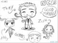 NCIS cool artistic drawing