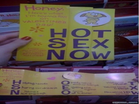 Funny Valentines Day card