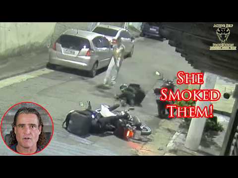 Off Duty Officer Takes Down Two Armed Robbers