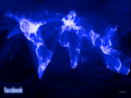 Facebook Connections around the world