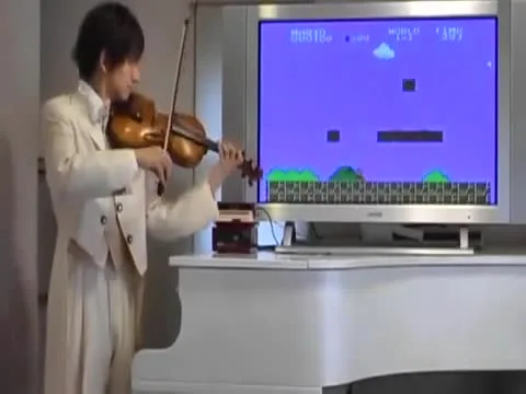 Violin Sound Mario Brothers Game
