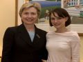 Natalie Portman and Hillary Clinton