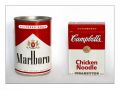 Marlboro cigarettes and Campbells soup