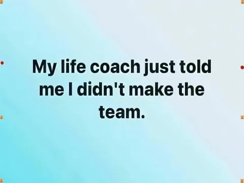 Life Coach Delivers Brutal Rejection News