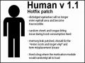 Human hotfix patch