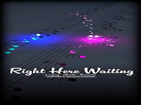 Richard Marx Right Here Waiting Piano Cover
