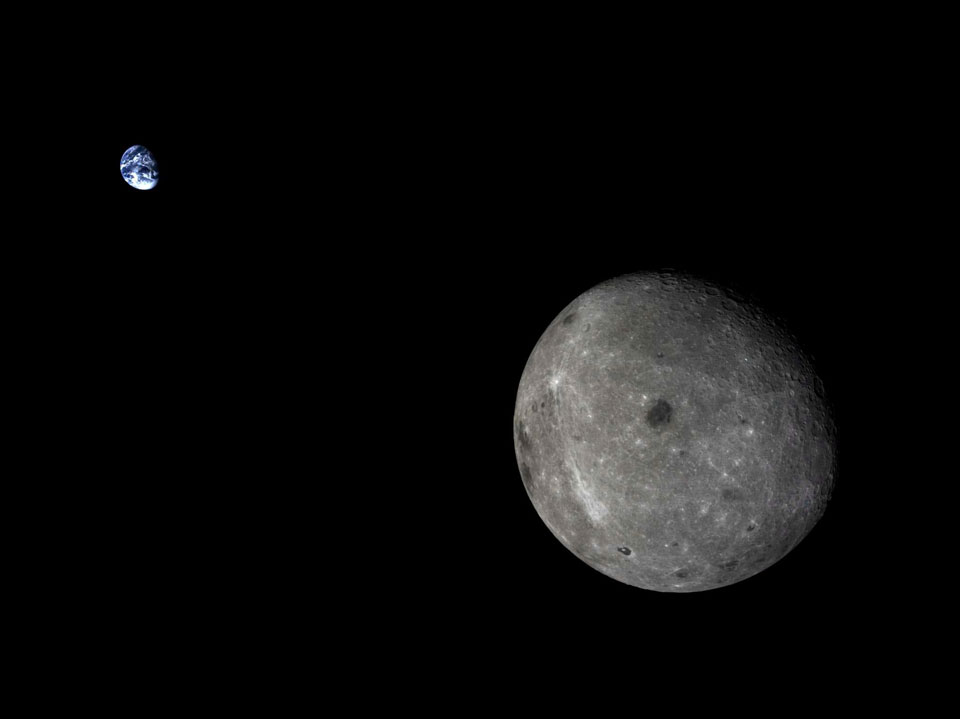Moon Earth Stunning Views From Chinese Spacecraft