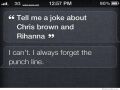 Chris Brown and Rihanna Joke