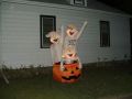 Funny Halloween outdoor decoration